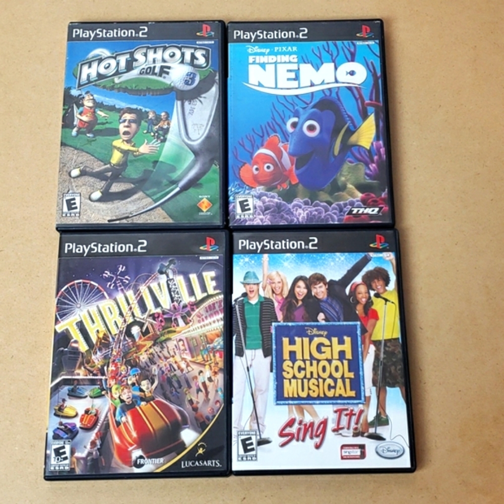 PS2 Video Game Bundle